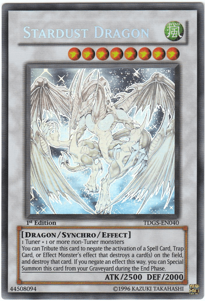 Stardust Dragon (Ghost) [TDGS-EN040] Ghost Rare - Doe's Cards