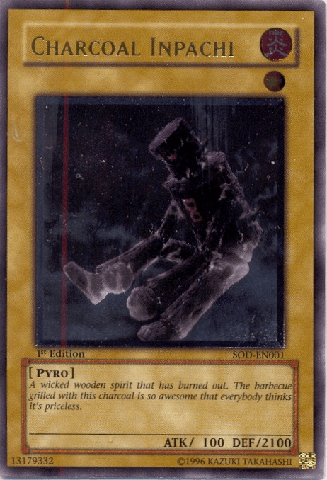 Charcoal Inpachi [SOD-EN001] Ultimate Rare - Doe's Cards