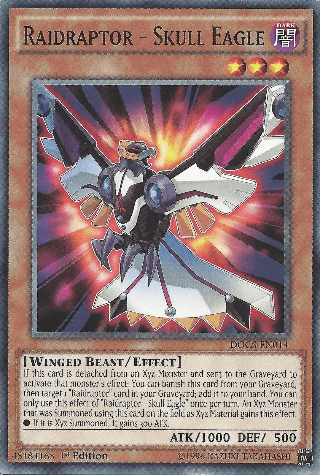 Raidraptor - Skull Eagle [DOCS-EN014] Common - Doe's Cards