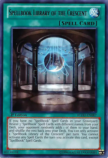 Spellbook Library of the Crescent [REDU-EN087] Rare - Doe's Cards