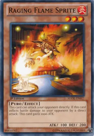 Raging Flame Sprite [SDOK-EN017] Common - Doe's Cards