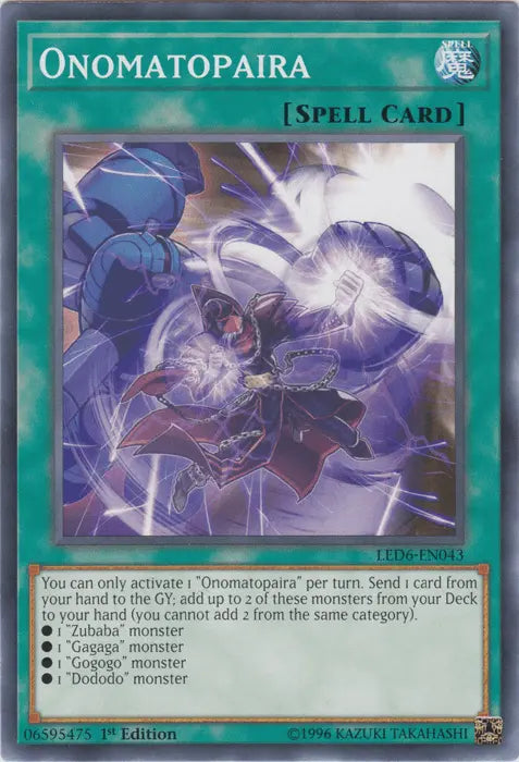 Onomatopaira [LED6-EN043] Common - Doe's Cards