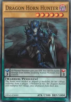 Dragon Horn Hunter [DEM3-EN002] Common - Doe's Cards