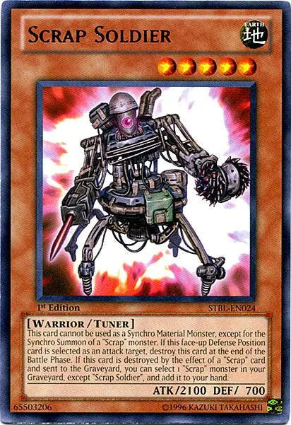 Scrap Soldier [STBL-EN024] Rare - Doe's Cards