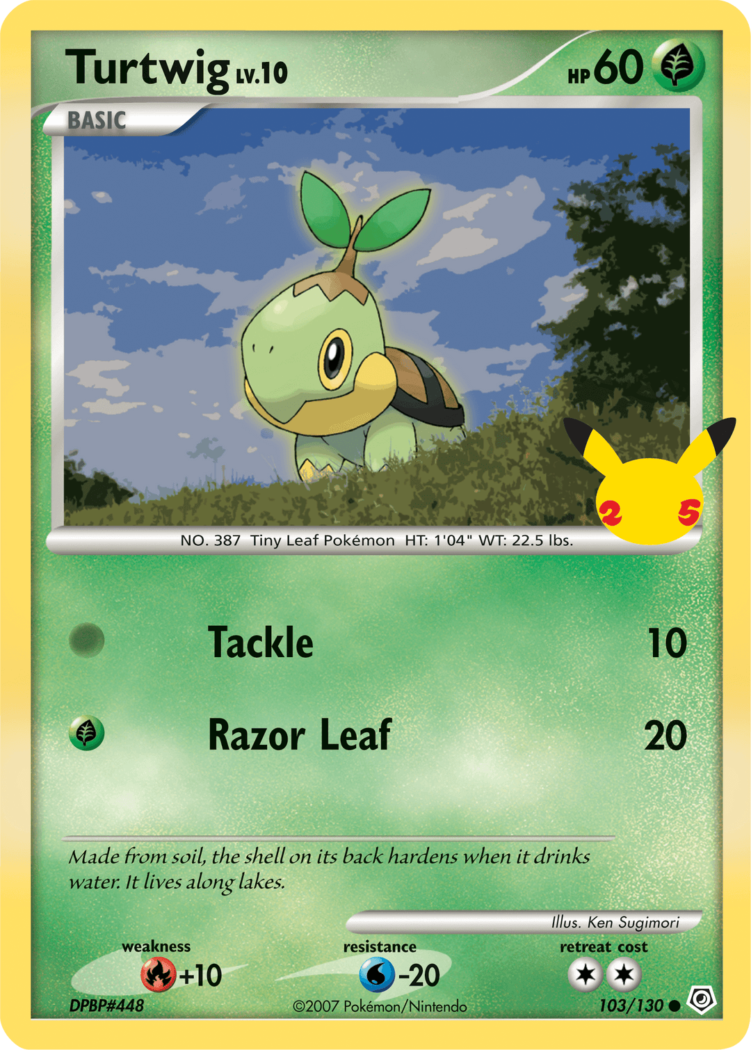 Turtwig (103/130) [First Partner Pack] - Doe's Cards