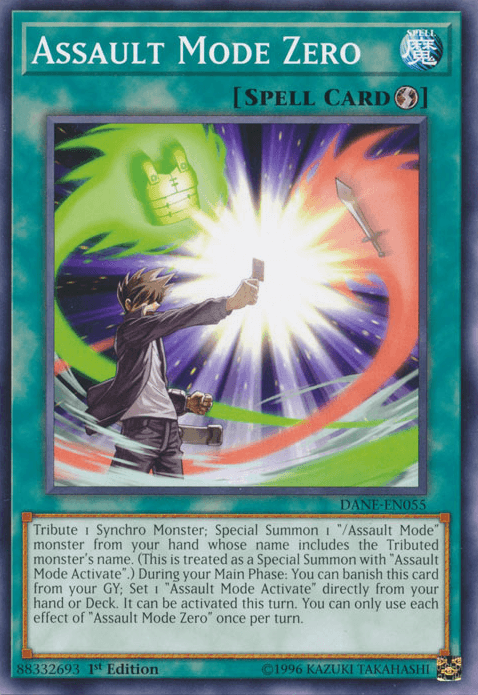 Assault Mode Zero [DANE-EN055] Common - Doe's Cards