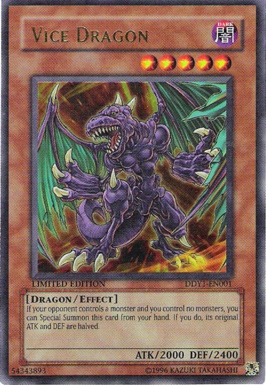 Vice Dragon (Promo) [DDY1-EN001] Ultra Rare - Doe's Cards