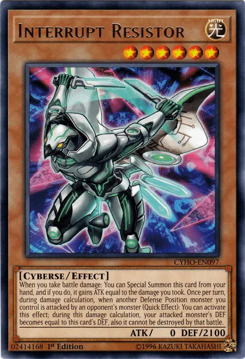 Interrupt Resistor [CYHO-EN097] Rare - Doe's Cards