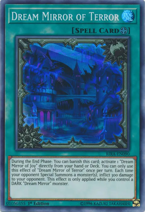 Dream Mirror of Terror [RIRA-EN090] Super Rare - Doe's Cards