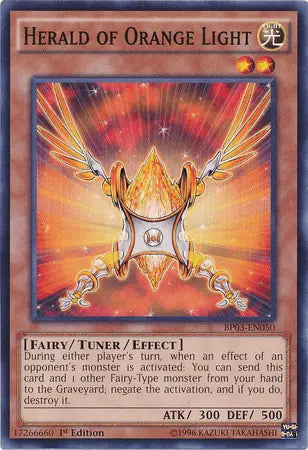 Herald of Orange Light [BP03-EN050] Common - Doe's Cards