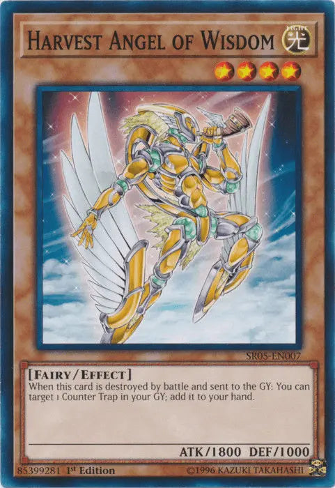 Harvest Angel of Wisdom [SR05-EN007] Common - Doe's Cards