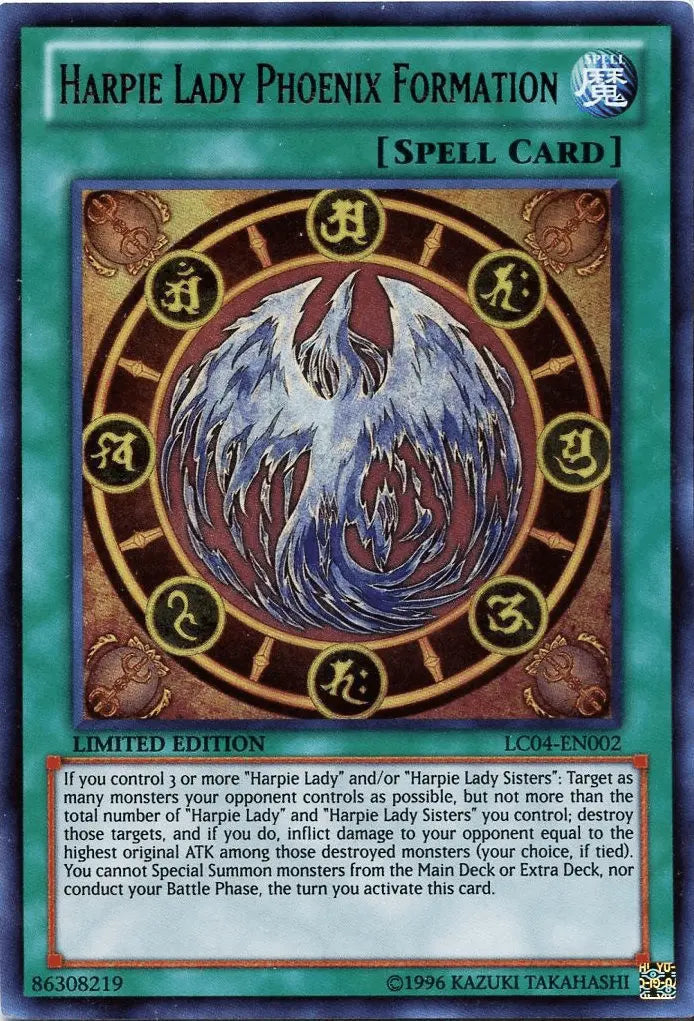 Harpie Lady Phoenix Formation [LC04-EN002] Ultra Rare - Doe's Cards
