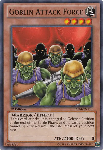Goblin Attack Force [BP01-EN118] Common - Doe's Cards