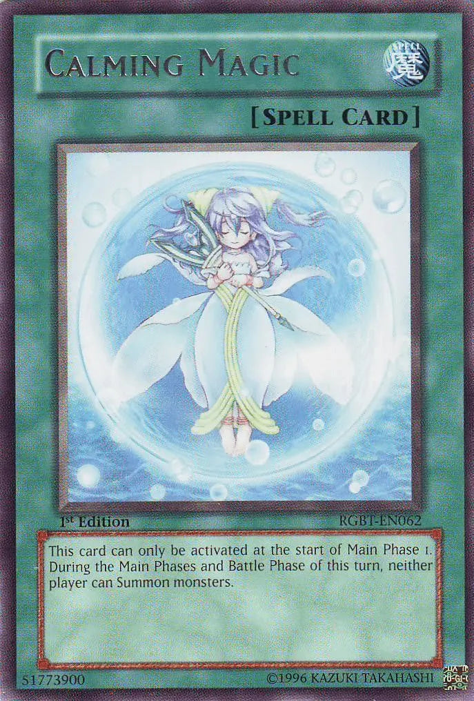 Calming Magic [RGBT-EN062] Rare - Doe's Cards