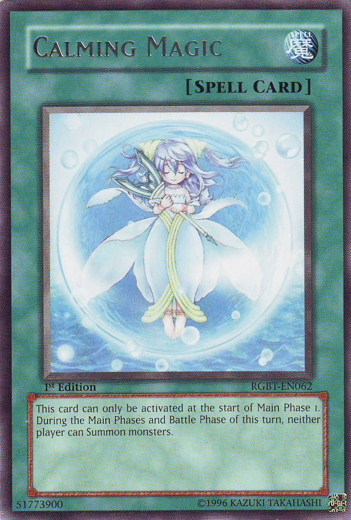 Calming Magic [RGBT-EN062] Rare - Doe's Cards