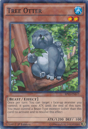 Tree Otter [BP03-EN062] Shatterfoil Rare - Doe's Cards