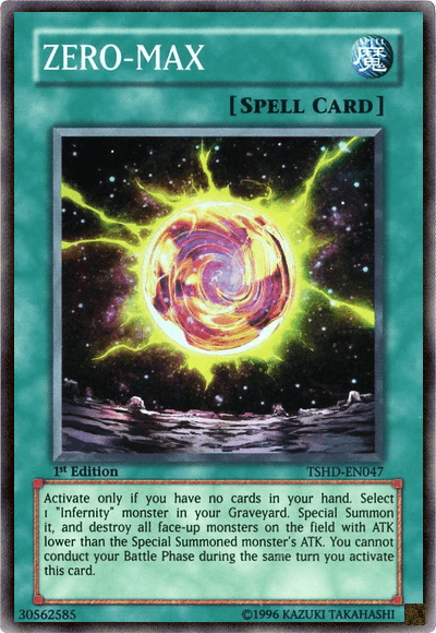 Zero-Max [TSHD-EN047] Super Rare - Doe's Cards