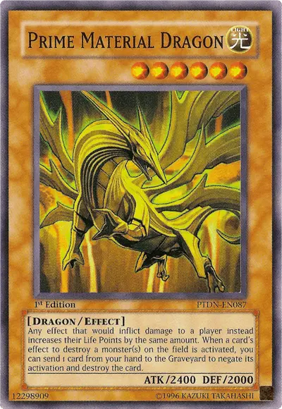 Prime Material Dragon [PTDN-EN087] Super Rare - Doe's Cards