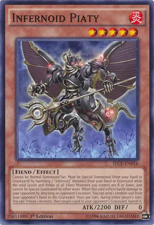 Infernoid Piaty [SECE-EN016] Common - Doe's Cards