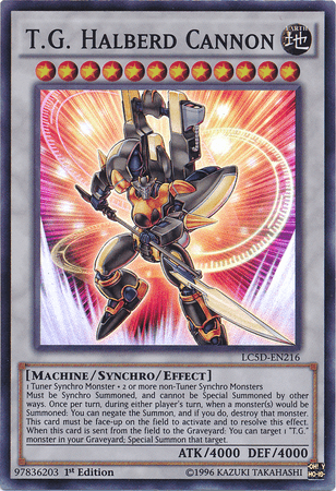 T.G. Halberd Cannon [LC5D-EN216] Super Rare - Doe's Cards