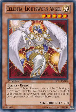 Celestia, Lightsworn Angel [SDLI-EN006] Common - Doe's Cards