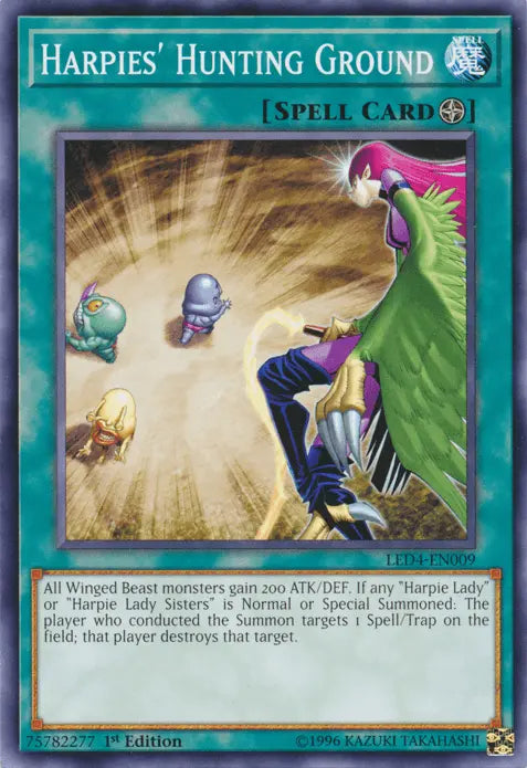 Harpies' Hunting Ground [LED4-EN009] Common - Doe's Cards