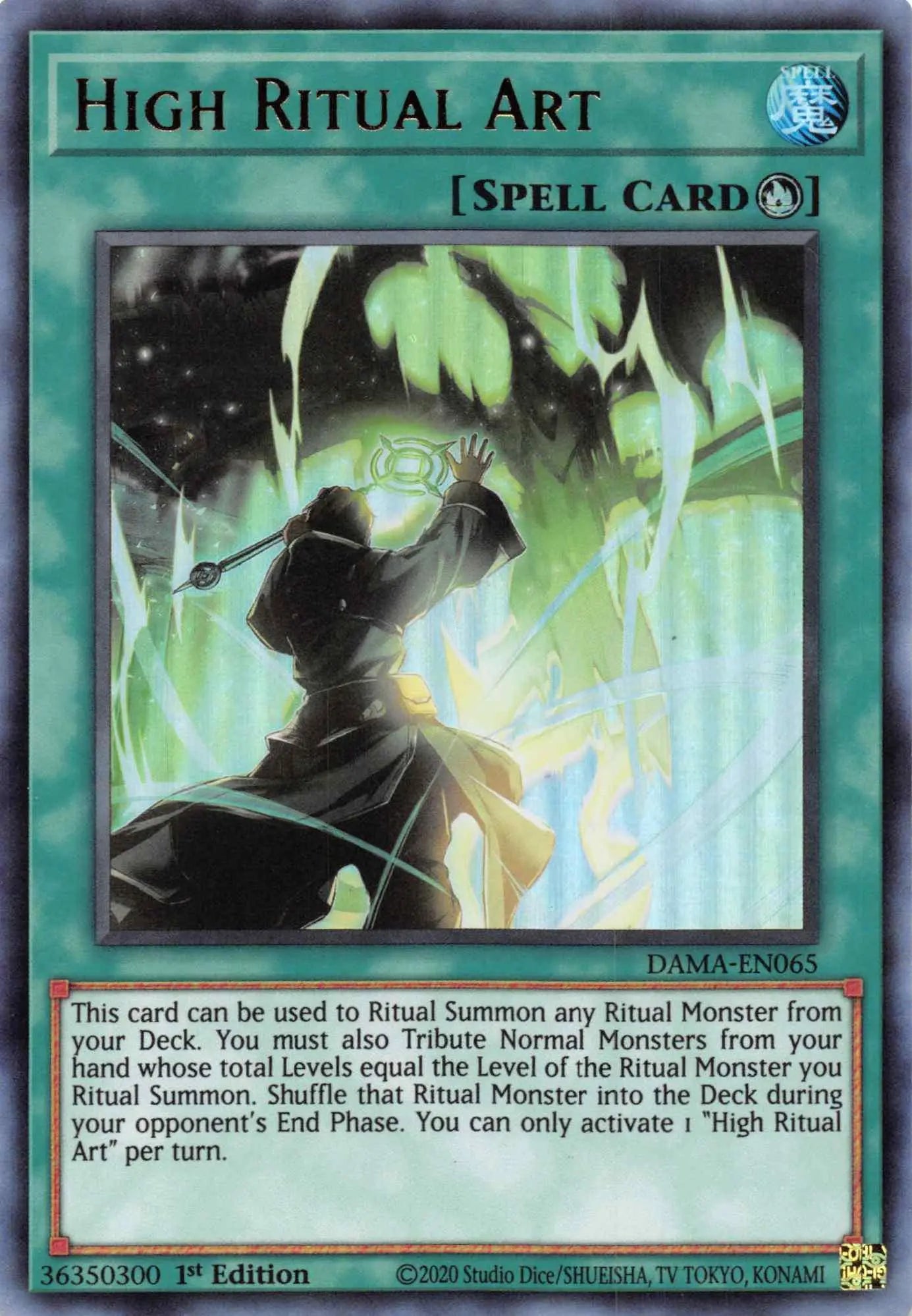 High Ritual Art [DAMA-EN065] Ultra Rare - Doe's Cards