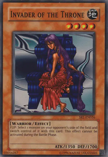 Invader of the Throne [SRL-026] Super Rare - Doe's Cards