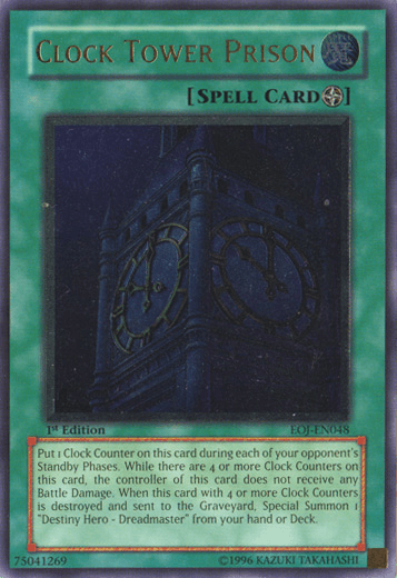 Clock Tower Prison [EOJ-EN048] Ultimate Rare - Doe's Cards