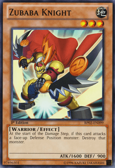 Zubaba Knight [BP02-EN099] Mosaic Rare - Doe's Cards