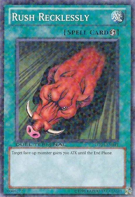 Rush Recklessly [DT03-EN041] Common - Doe's Cards
