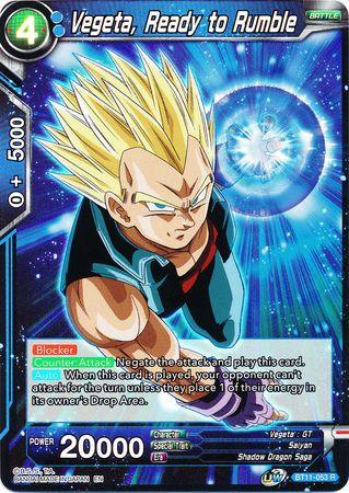 Vegeta, Ready to Rumble (BT11-053) [Vermilion Bloodline 2nd Edition] - Doe's Cards