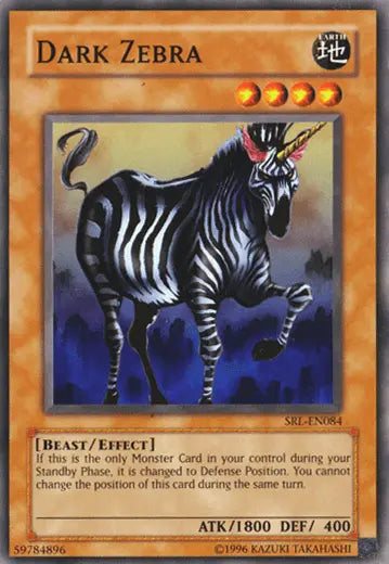 Dark Zebra [SRL-084] Common - Doe's Cards