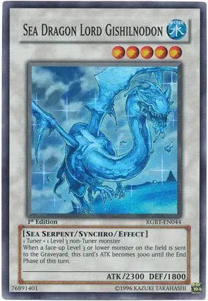 Sea Dragon Lord Gishilnodon [RGBT-EN044] Super Rare - Doe's Cards