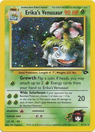 Erika's Venusaur (4/132) [Gym Challenge Unlimited] - Doe's Cards