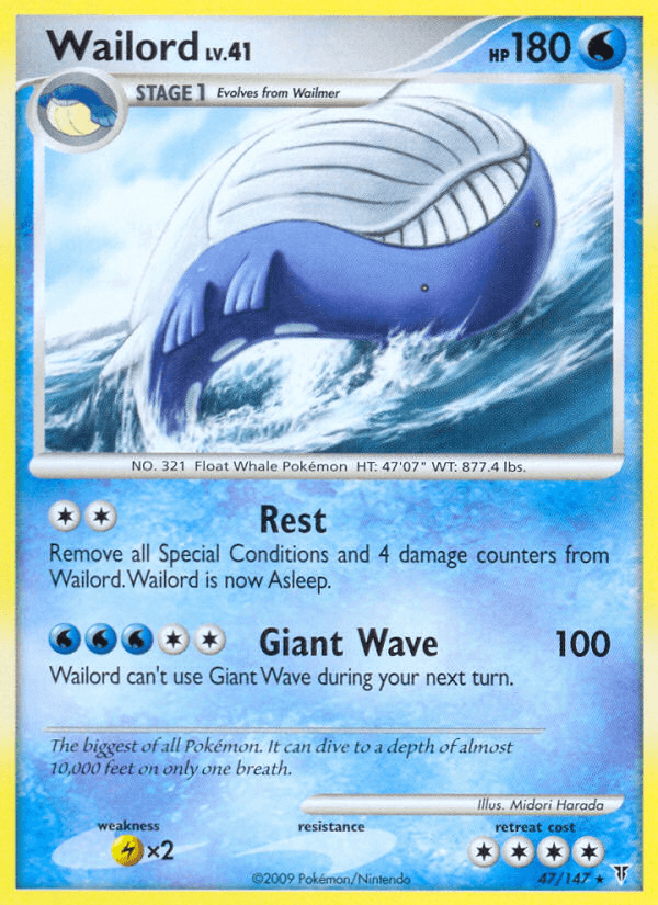 Wailord (47/147) [Platinum: Supreme Victors] - Doe's Cards