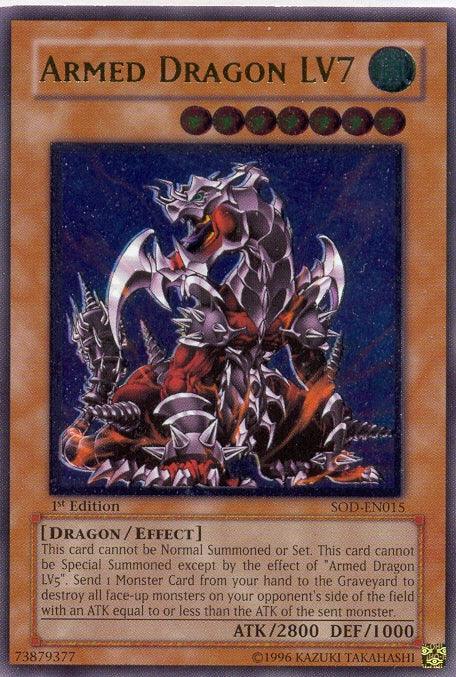 Armed Dragon LV7 [SOD-EN015] Ultimate Rare - Doe's Cards