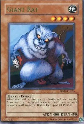 Giant Rat (Green) [DL09-EN005] Rare - Doe's Cards