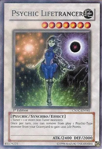 Psychic Lifetrancer [CSOC-EN041] Rare - Doe's Cards