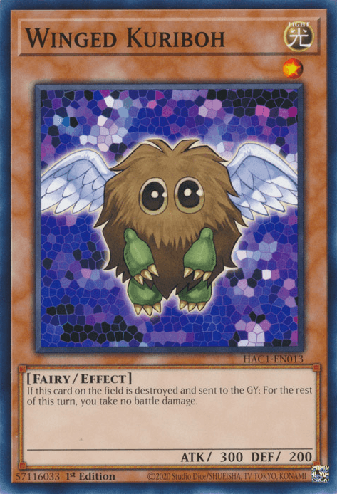 Winged Kuriboh [HAC1-EN013] Common - Doe's Cards