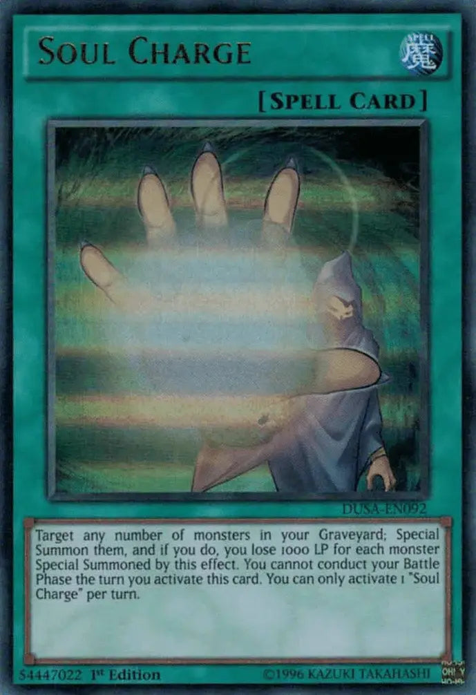Soul Charge [DUSA-EN092] Ultra Rare - Doe's Cards
