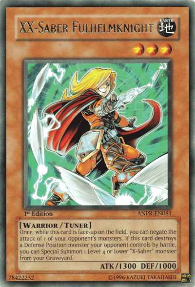 XX-Saber Fulhelmknight [ANPR-EN081] Rare - Doe's Cards