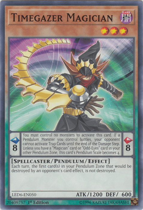 Timegazer Magician [LED6-EN050] Common - Doe's Cards