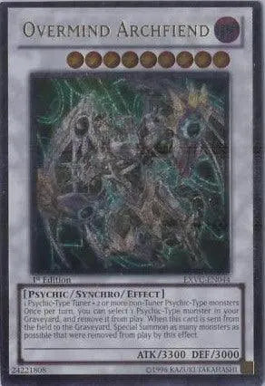 Overmind Archfiend [EXVC-EN044] Ultimate Rare - Doe's Cards