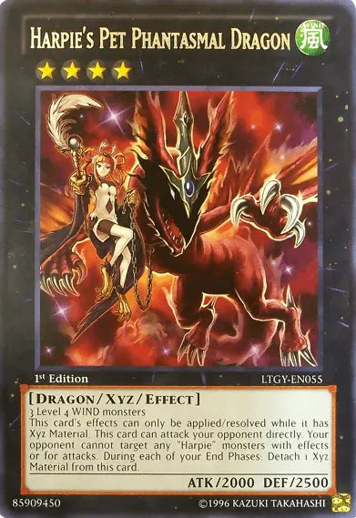 Harpie's Pet Phantasmal Dragon [LTGY-EN055] Rare - Doe's Cards