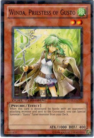 Winda, Priestess of Gusto [DT05-EN073] Common - Doe's Cards