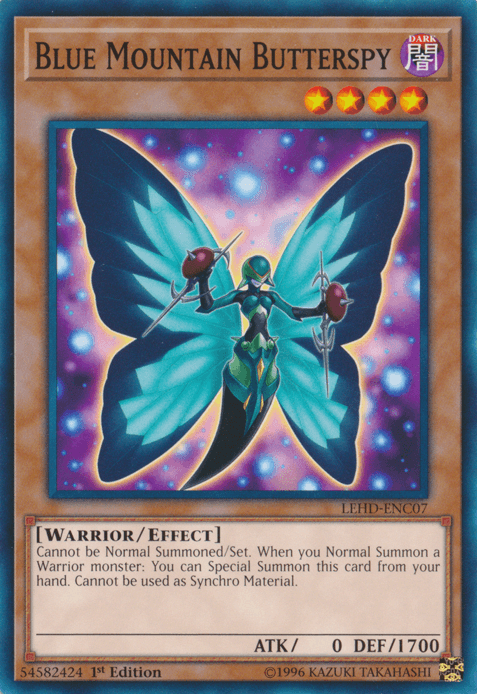 Blue Mountain Butterspy [LEHD-ENC07] Common - Doe's Cards