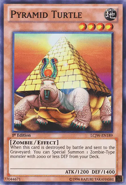 Pyramid Turtle [LCJW-EN189] Super Rare - Doe's Cards