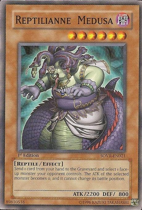 Reptilianne Medusa [SOVR-EN021] Common - Doe's Cards