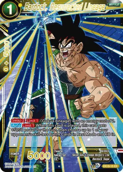 Bardock, Resurrected Lineage (EX19-15) [Special Anniversary Set 2021] - Doe's Cards